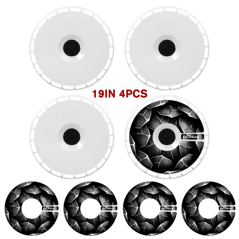 19" DIY Wheel Cover Hub Caps for Tesla Model Y | 4-Piece Style Change Replacement Set - 14:10#Black J1-14:29#Black J2-14:347#Black H3-14:200021498#Black HMG-14:175#Black K3-  DRIVEN - 7