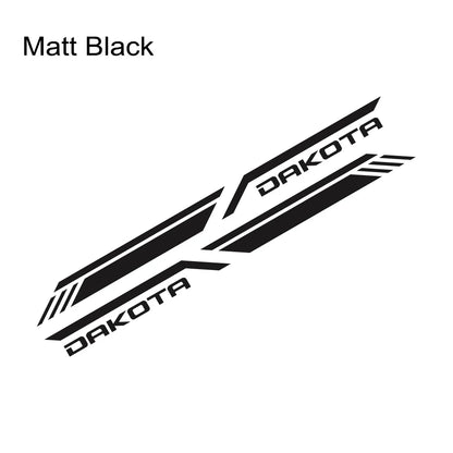 Bed Side Stripe Decal for Dodge Dakota SLT / SXT / 5.9 / R/T Sport | Vinyl Truck Sticker - 200000182:350853#Carbon Fiber-200000182:173#Matt Gold-200000182:496#Matt Silver-200000182:1052#Colorful Laser-200000182:350850#Matt Black-  DRIVEN - 10
