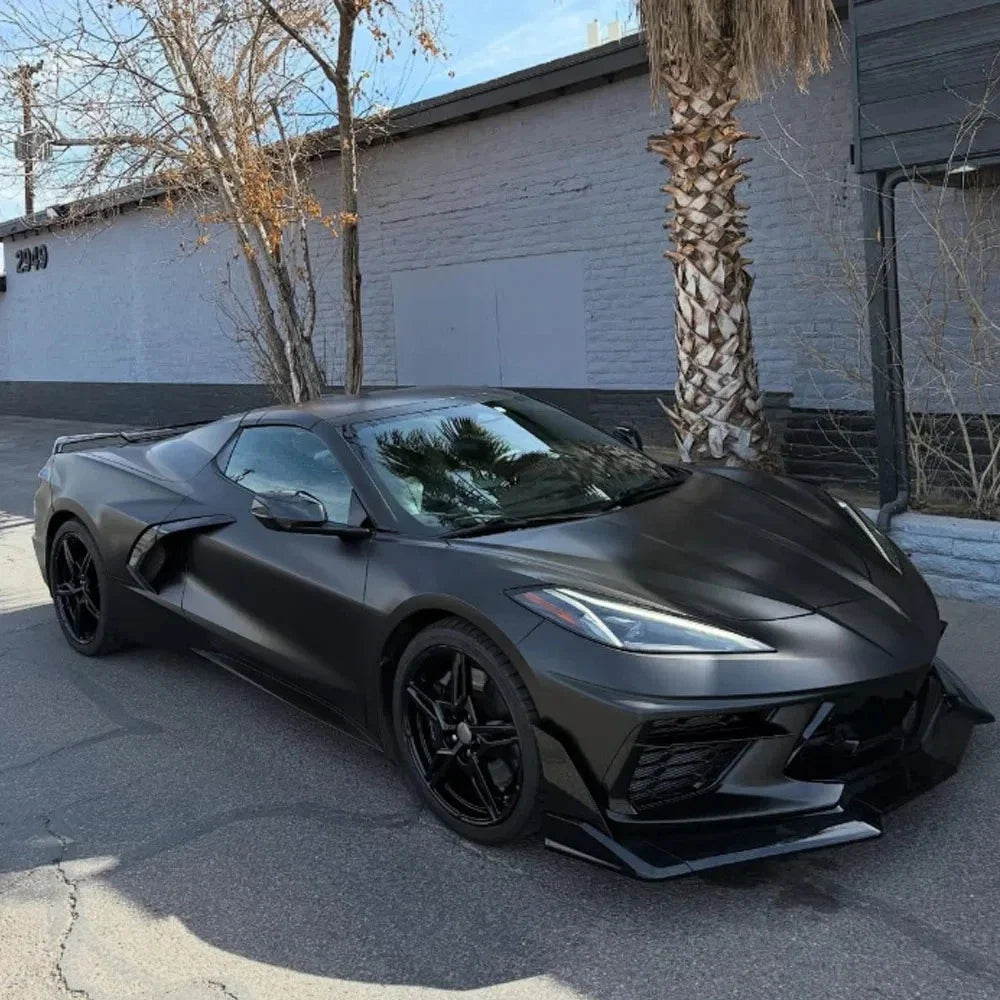 Front Bumper Spoiler Lip Lower Shovel for Chevrolet Corvette C8 (2020–2026) | Body Kit