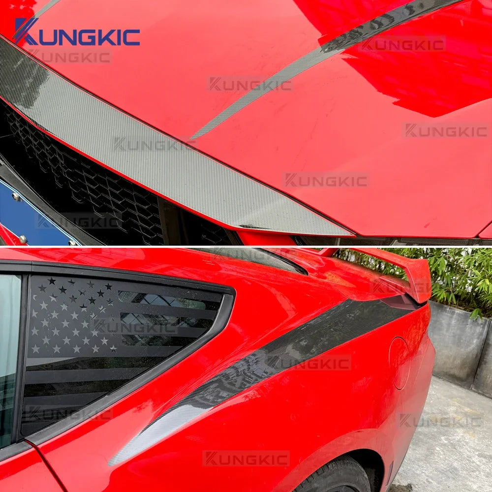Paint Protection Film for Ford Mustang (2024-2026) | Anti-Scratch TPU Clear Bra - 200000182:350852#rear fender-200000182:350850#front bumper-200000182:350686#engine strip-200000182:350853#a set-  DRIVEN - 3