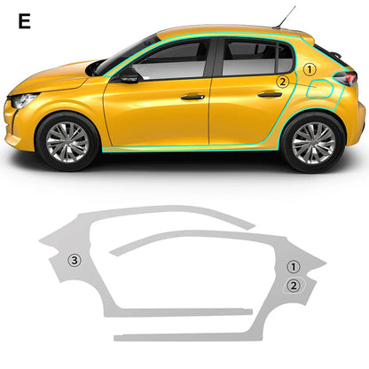 Precut PPF for Peugeot 208 (2019–2025) | TPU Paint Protection Film Clear Bra - 200000182:29#Hood;355:203282823#With Tools;5:200000990#Clear Bra-200000182:691#Doors;355:203282823#With Tools;5:200000990#Clear Bra-200000182:10#Front;355:203282823#With Tools;5:200000990#Clear Bra-200000182:193#Rear Trunk;355:203282823#With Tools;5:200000990#Clear Bra-200000182:366#Whole Set;355:203282823#With Tools;5:200000990#Clear Bra-  DRIVEN - 10