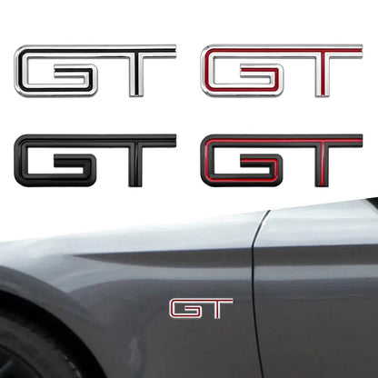 3D Chrome Metal GT Trunk Badge for Ford Mustang | Rear Decal Emblem Sticker - 200000182:193#1-200000182:10#4-200000182:691#3-  DRIVEN - 1