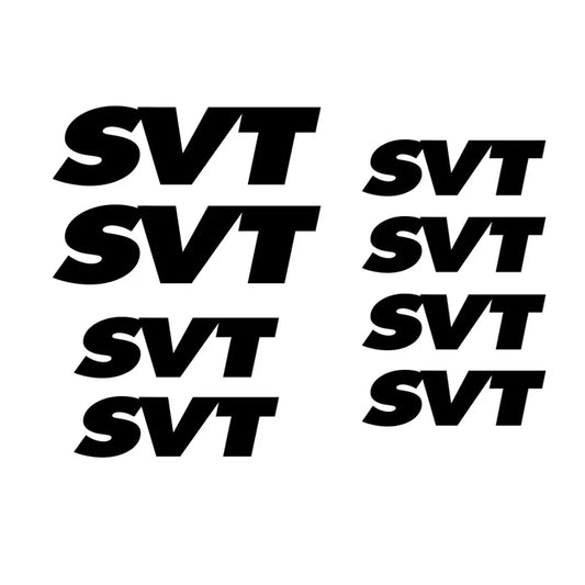 Ford SVT 8-Sticker Decal Set | Raptor, Cobra, Focus Vinyl Sheet - 200000182:496-  DRIVEN - 1