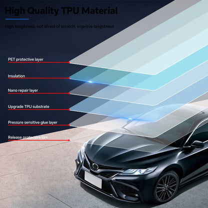 Precut PPF for Toyota Camry SE / XSE (2021–2024) | TPU Headlight & Mirror Paint Protection - 200000182:193#Headlight Film;5:200000990#Transparent Film-200000182:29#Rearview Film;5:200000990#Transparent Film-  DRIVEN - 5