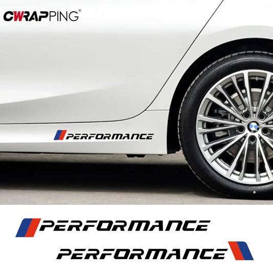 Performance Stripe Decal | Door & Front Visor Vinyl Graphic for Cars & Trucks - 200000182:193#Black;5:361385#42cmX4.8cm-  DRIVEN - 1
