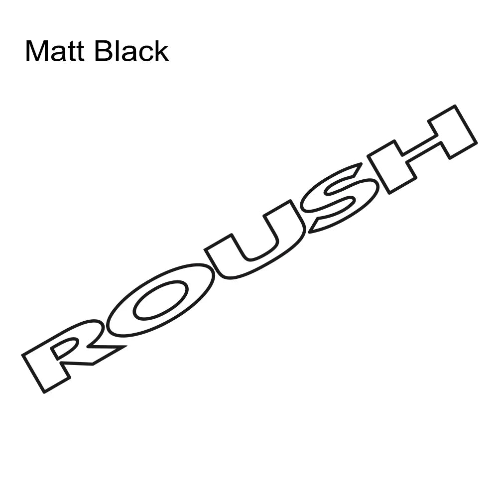 Roush Custom Windshield Sticker for Ford Mustang GT / Shelby / F-150 Raptor SVT | Vinyl - 200000182:691#Glossy Gray;5:200000990#1Pc-200000182:29#Glossy White;5:361385#2Pcs-200000182:10#Glossy Red;5:200000990#1Pc-200000182:691#Glossy Gray;5:361385#2Pcs-200000182:350852#Matt Black;5:200000990#1Pc-  DRIVEN - 14