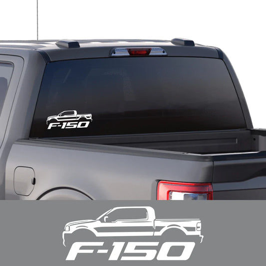 Limited Edition Window & Body Logo Decal for Ford F-150 / Raptor | Vinyl Truck Sticker - 200000182:175#Glossy Blue;355:203282823#1 Piece-  DRIVEN - 2