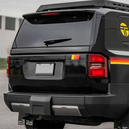 Tricolor Hood, Bumper Vent & Rear Decal Kit for Land Cruiser 250 / Prado LC250 | Precut Vinyl - <none>-  DRIVEN - 2