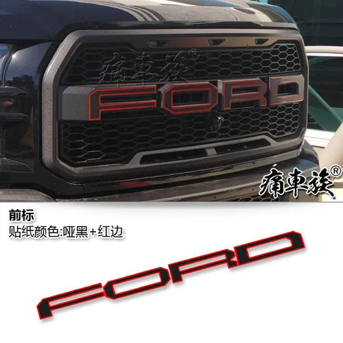 Custom Head Letter Vinyl Decal for Ford Raptor F-150 | KK Film Decorative Sticker - 200000182:10#B-200000182:350852#C-200000182:366#D-200000182:175#E-200000182:173#F-  DRIVEN - 10