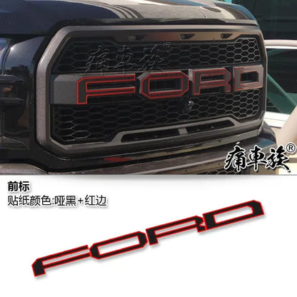 Custom Head Letter Vinyl Decal for Ford Raptor F-150 | KK Film Decorative Sticker - 200000182:10#B-200000182:350852#C-200000182:366#D-200000182:175#E-200000182:173#F-  DRIVEN - 10