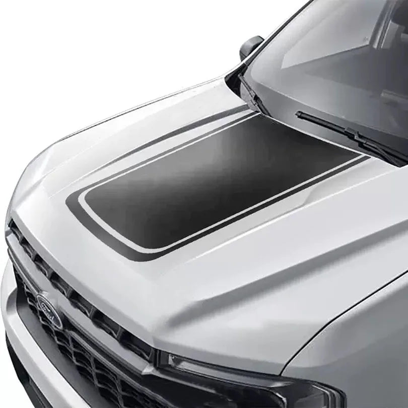 Ford Maverick Hood Scoop Decal Kit – Matte Vinyl Wrap Overlay (2022–2023) - 200000182:691#B-200000182:29#A-200000182:200013901#J-200000182:200211869#I-200000182:1052#H-  DRIVEN - 7