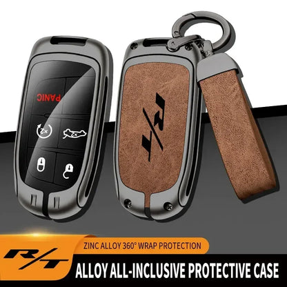 Zinc Alloy Key Case for Dodge Challenger / Charger / Journey / RAM | Remote Control Cover