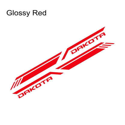 Bed Side Stripe Decal for Dodge Dakota SLT / SXT / 5.9 / R/T Sport | Vinyl Truck Sticker - 200000182:350853#Carbon Fiber-200000182:173#Matt Gold-200000182:496#Matt Silver-200000182:1052#Colorful Laser-200000182:350850#Matt Black-  DRIVEN - 11