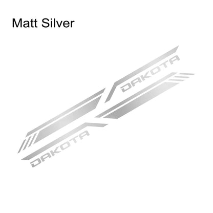 Bed Side Stripe Decal for Dodge Dakota SLT / SXT / 5.9 / R/T Sport | Vinyl Truck Sticker - 200000182:350853#Carbon Fiber-200000182:173#Matt Gold-200000182:496#Matt Silver-200000182:1052#Colorful Laser-200000182:350850#Matt Black-  DRIVEN - 16