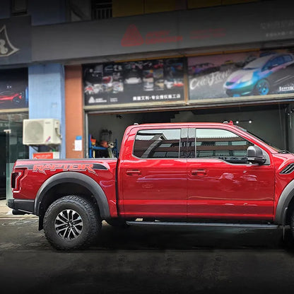 Black & Red Bedside Trunk Letter Graphics Decal for Ford F-150 Raptor (2015–2019) | Modified Vinyl Sticker - 200000182:193#black or white car-200000182:10#for red car-  DRIVEN - 3