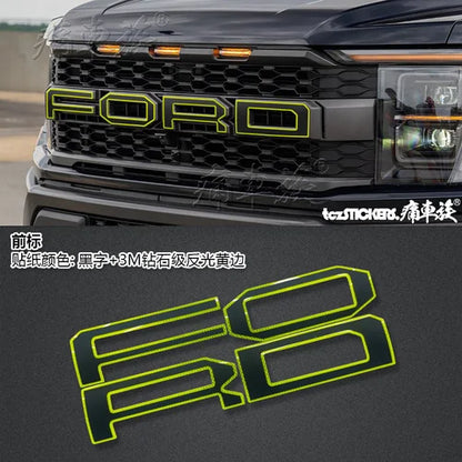 Custom Vinyl Decal Kit for Ford F-150 Raptor 3rd Gen 3.5T (2023) | Special KK Wrap - 200000182:771#l-200000182:200004890#q-200000182:200006152#p-200000182:200013901#o-200000182:200211869#n-  DRIVEN - 15