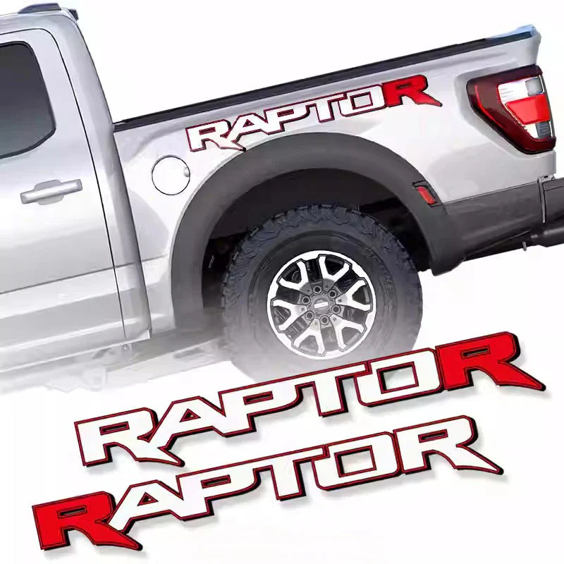 Vinyl Tape Patch Decal for Ford F-150 Raptor / Ranger Truck | 2-Piece Cargo Sticker - 200000182:193#110x15.5cm-200000182:29#68x9.5cm-  DRIVEN - 1