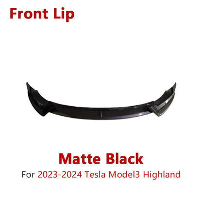 Full Body Kit — Bumper Lips, Diffuser & Spoiler for Tesla Models | Gloss Black & Carbon Tuning - 14:200004890#24M3-Side Skirts-GB-14:200003699#24M3-Rear Wing-GB-14:200002130#24M3-Whole Set-GB-14:200001951#24M3-Front-MB-14:200000914#24M3-Side Skirts-MB-  DRIVEN - 9