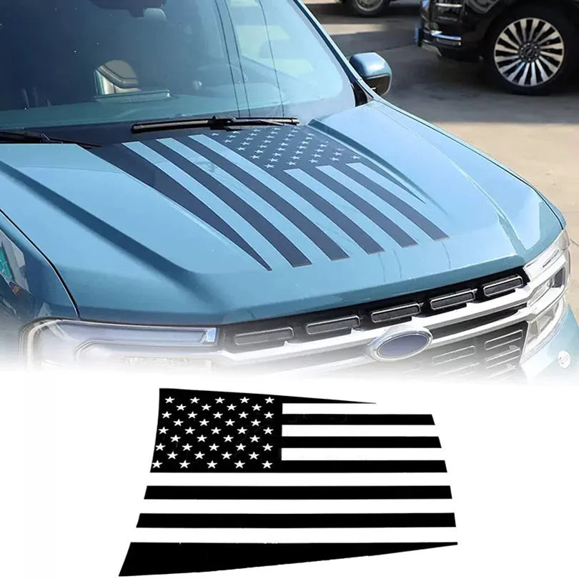 Ford Maverick Hood Scoop Decal Kit – Matte Vinyl Wrap Overlay (2022–2023) - 200000182:691#B-200000182:29#A-200000182:200013901#J-200000182:200211869#I-200000182:1052#H-  DRIVEN - 13