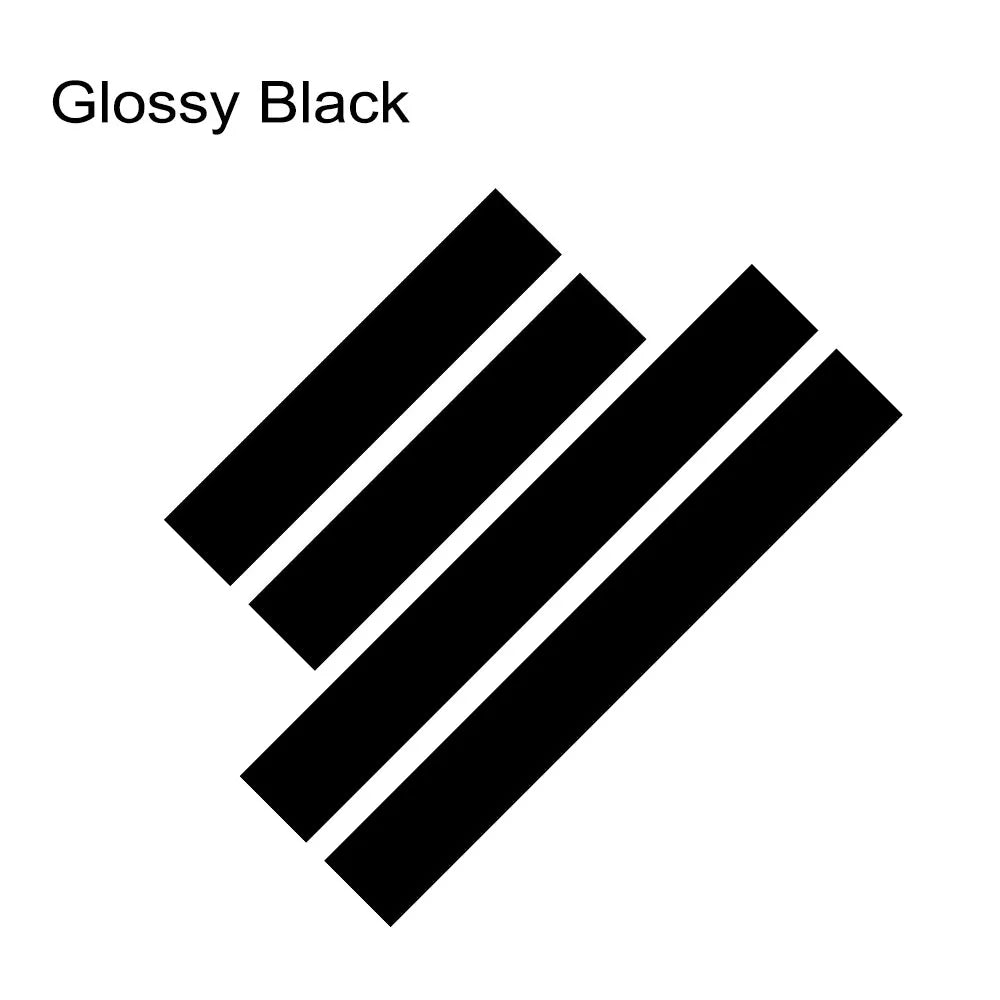 Hood & Rear Door Graphic Decal Kit for Ford Transit Connect | 4-Piece Full-Body Vinyl Sticker - 200000182:1052#Glossy White-200000182:350850#Glossy Gray-200000182:175#White Gray-200000182:350686#Glossy Black-200000182:10#Black Gray-  DRIVEN - 8