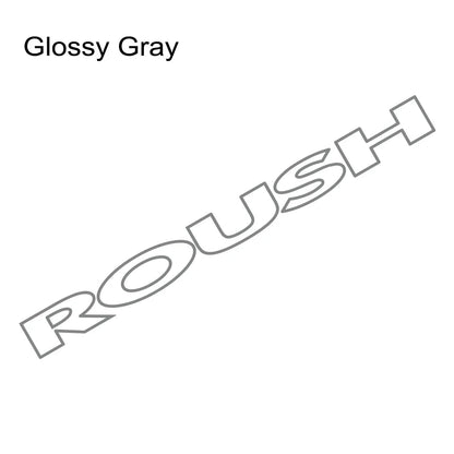 Roush Custom Windshield Sticker for Ford Mustang GT / Shelby / F-150 Raptor SVT | Vinyl - 200000182:691#Glossy Gray;5:200000990#1Pc-200000182:29#Glossy White;5:361385#2Pcs-200000182:10#Glossy Red;5:200000990#1Pc-200000182:691#Glossy Gray;5:361385#2Pcs-200000182:350852#Matt Black;5:200000990#1Pc-  DRIVEN - 13