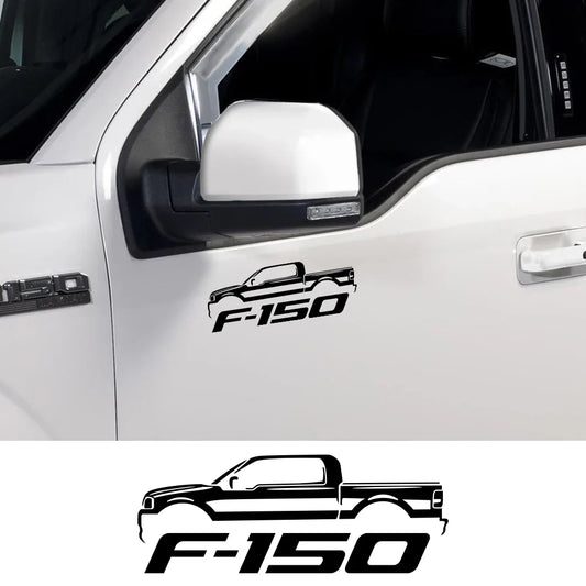 Limited Edition Window & Body Logo Decal for Ford F-150 / Raptor | Vinyl Truck Sticker - 200000182:175#Glossy Blue;355:203282823#1 Piece-  DRIVEN - 1