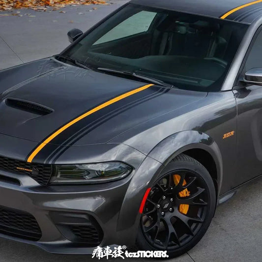 Stylish Dynamic Full-Body Appearance Vinyl Decal Kit for Dodge Charger | PVC Personality Wrap - 200000182:193-  DRIVEN - 1
