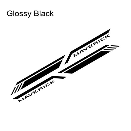 Trunk Side Stripe Decal for Ford Maverick XL / XLT / Lariat | Pickup Bed Vinyl Sticker - 200000182:29#Glossy White-200000182:193#Glossy Black-200000182:771#Carbon Fiber-200000182:200004890#Matt Black-200000182:200006152#Colorful Laser-  DRIVEN - 16