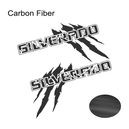 Claw Style Bed Side Decal for Chevrolet Silverado 1500 / 2500 / Z71 / S10 | Pickup Vinyl Graphic - 200000182:200013901#Carbon Fiber;5:361386#70x38.9cm-200000182:200013901#Carbon Fiber;5:100014064#90x50cm-200000182:200013901#Carbon Fiber;5:200000990#40x22cm-200000182:200013901#Carbon Fiber;5:361385#50x27.8cm-200000182:200211869#Colorful Laser;5:361386#70x38.9cm-  DRIVEN - 11