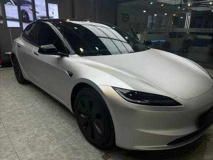 Precut Color Change PPF for Tesla Model 3 Highland (2024–2025) | Black & Glacier Blue PET Film - 200000182:350686#Bright black-200000182:350850#Matte Black-200000182:350852#Matte Black Purple-200000182:200004890#Lake Blue-200000182:200000914#Porsche Matte Grey-  DRIVEN - 9
