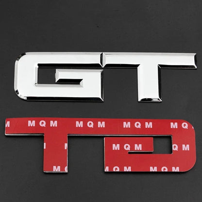 3D Metal Rear Trunk Emblem Badge for Ford Mustang GT | Self-Adhesive Car Sticker - 200000182:350853-200000182:10-  DRIVEN - 4