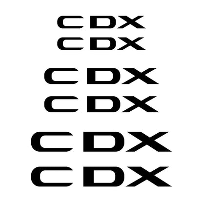 Brake Caliper Badge Decal for Acura MDX / ILX / RDX / TLX / RL / TSX / ZDX | 6-Piece Vinyl Film Set - 200000182:193#For MDX;5:200000990#Black-200000182:350852#For CDX;5:361385#Silver White-200000182:350852#For CDX;5:361386#Red-200000182:366#For NSX;5:200000990#Black-200000182:366#For NSX;5:361385#Silver White-  DRIVEN - 8