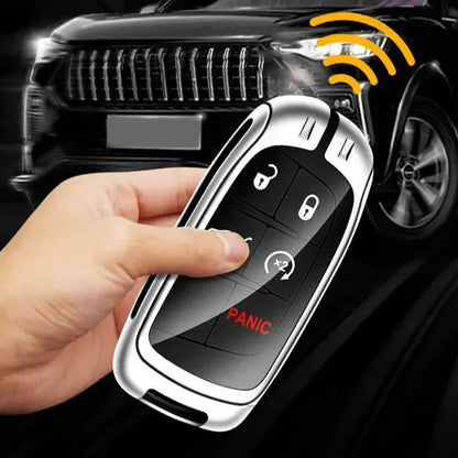 Zinc Alloy Key Case for Dodge Challenger / Charger / Journey / RAM | Remote Control Cover