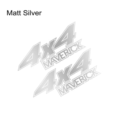 4x4 Rear Bed Side Decal for Ford Maverick XL / XLT / Lariat (2022) | Vinyl Truck Sticker - 200000182:200004890#Matt Black-200000182:771#Carbon Fiber-200000182:173#Glossy Blue-200000182:350850#Matt Gold-200000182:350853#Matt Silver-  DRIVEN - 15