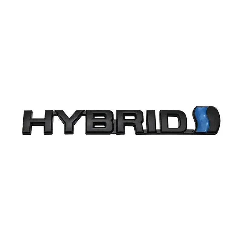 Metal HYBRID Front Grille & Trunk Badge Emblem for Toyota Land Cruiser / Camry | Decal Sticker