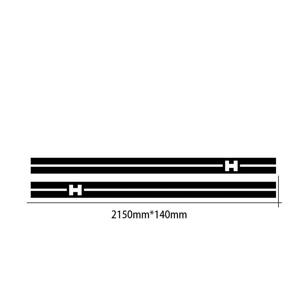 Full-Coverage Racing Stripe Kit | Door Side, Hood, Rear, Waistline & Skirt Vinyl Decal - 200000182:366#1 set Style 1;5:100014064#Glossy Red-200000182:366#1 set Style 1;5:100014065#Glossy Yellow-200000182:366#1 set Style 1;5:361385#Glossy Black-200000182:366#1 set Style 1;5:361386#Glossy Gray-200000182:175#1 Set Stye 2;5:361385#Glossy Black-  DRIVEN - 8