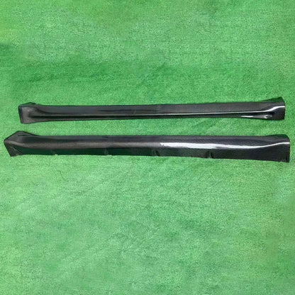 Real Carbon Fiber Side Skirt Splitters, Cupwings & Winglets for Tesla Model Y | Canards Body Kit - 14:200004889#FRP Matte Black-14:200004890#Carbon fiber-14:200004891#Forged carbon-  DRIVEN - 7