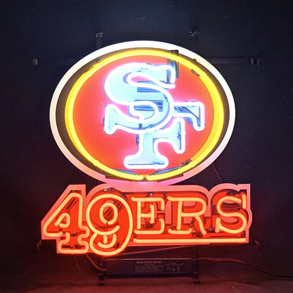 SF San Francisco 49 ERS Neon Signs Light - ME959-  DRIVEN - 3