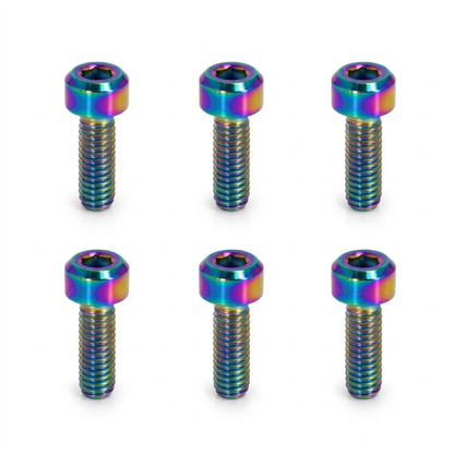ZSPEC Steering Wheel Bolt Kit, M5-0.8x16mm SHSC, Titanium Grade-5, Six Bolts - ZSD-562525-  DRIVEN - 5