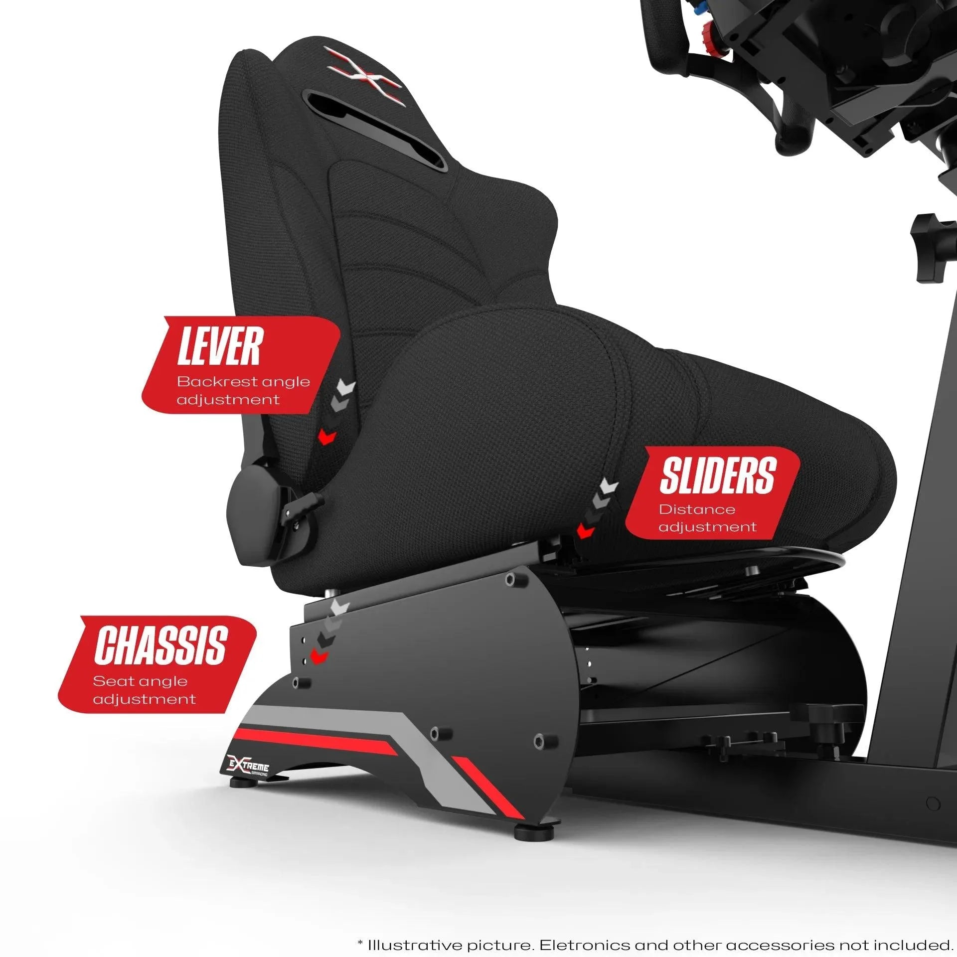SIM RACING COCKPIT COMPACT 2.0 - 1100-  DRIVEN - 5