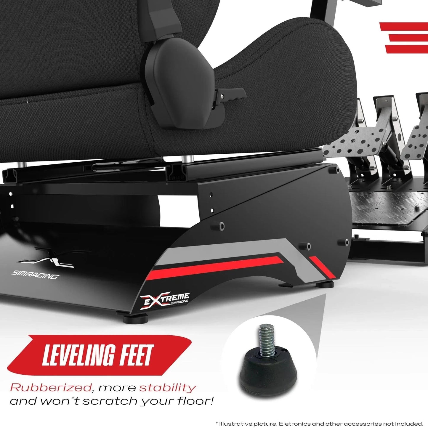 SIM RACING COCKPIT COMPACT 2.0 - 1100-  DRIVEN - 6