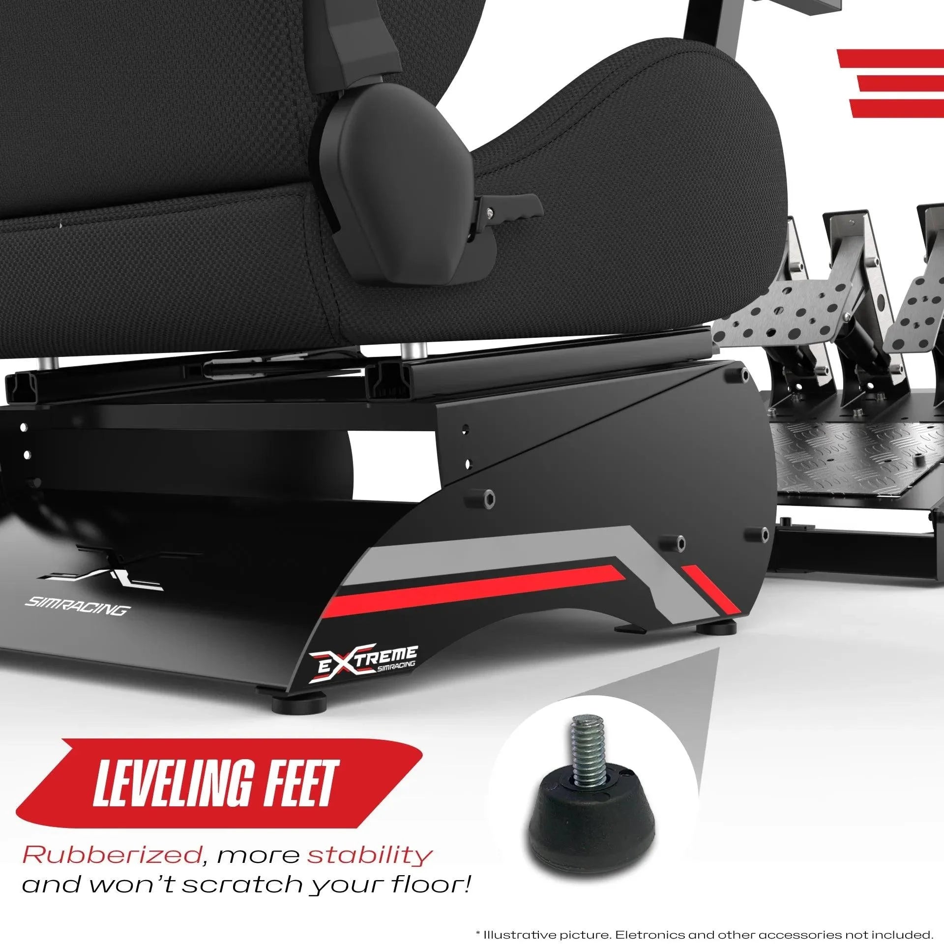 SIM RACING COCKPIT COMPACT 2.0 - 1100-  DRIVEN - 6