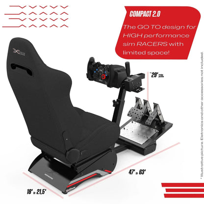 SIM RACING COCKPIT COMPACT 2.0 - 1100-  DRIVEN - 7