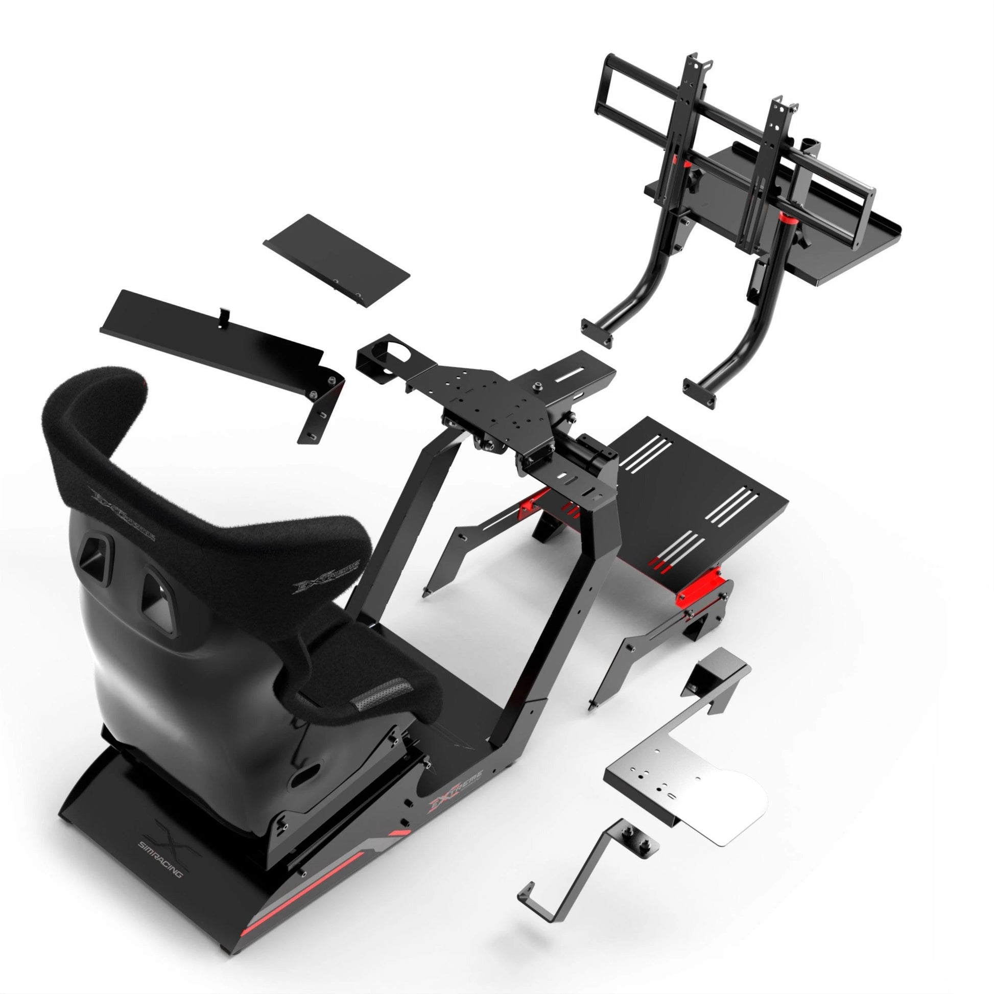 SIM RACING COCKPIT P1 3.0 FULL ACCESSORIES - 903-1528-1101-2449-  DRIVEN - 12