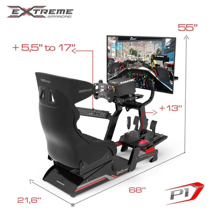 SIM RACING COCKPIT P1 3.0 FULL ACCESSORIES - 903-1528-1101-2449-  DRIVEN - 17
