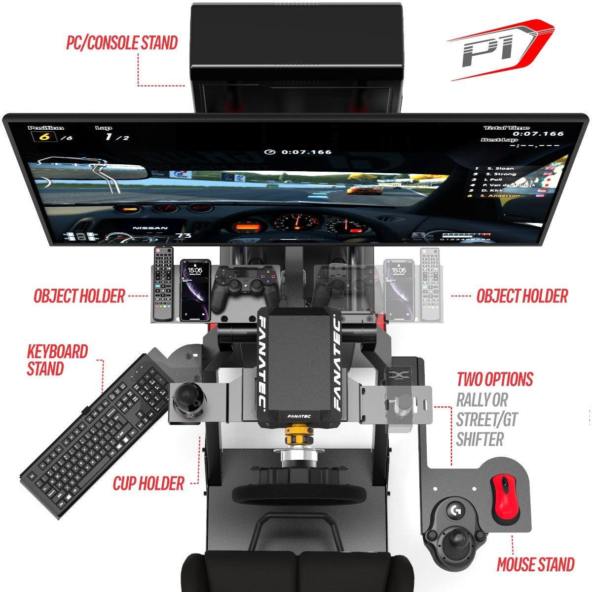 SIM RACING COCKPIT P1 3.0 FULL ACCESSORIES - 903-1528-1101-2449-  DRIVEN - 18