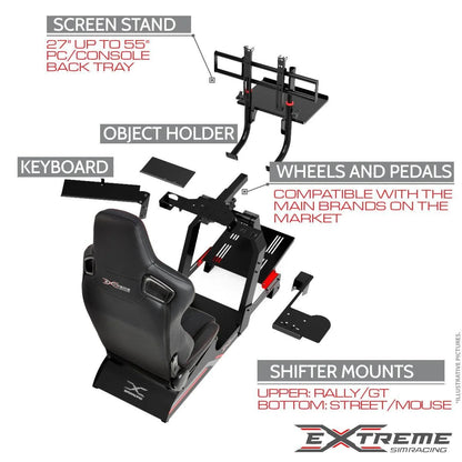 SIM RACING COCKPIT XT PREMIUM 3.0 FULL ACCESSORIES - 565-  DRIVEN - 7