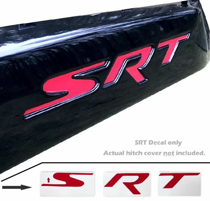 SRT Hitch Cover Inlay Decal  - 2012-2021 Grand Cherokee SRT - JeepGC:SRT-Hitch-01-JeepGC:SRT-Hitch-02-JeepGC:SRT-Hitch-03-JeepGC:SRT-Hitch-04-JeepGC:SRT-Hitch-05-  DRIVEN - 4