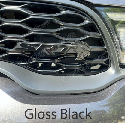 Durango SRT Hellcat Grille and Liftgate Emblem Overlay Decals - sku-43957228044475-Durango:SRThc-B-01-Durango:SRThc-B-35-Durango:SRThc-B-69-Durango:SRThc-B-02-  DRIVEN - 9
