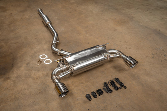 Valvetronic Designs SHUTO™ Catback Exhaust for Subaru BRZ / Toyota GR86 / 86 / Scion FR-S - SUB.BRZ.VSES.BR.RC-  DRIVEN - 1